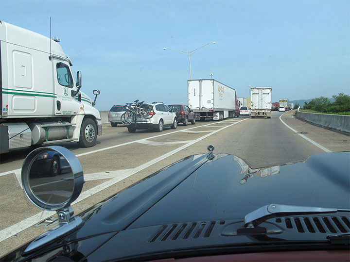 Chattanooga TN, Traffic Jam